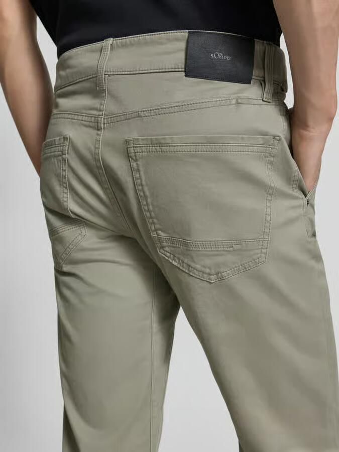 S.Oliver RED LABEL regular fit chino van katoenmix