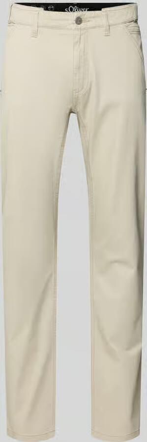S.Oliver RED LABEL regular fit chino van katoenmix - Foto 5