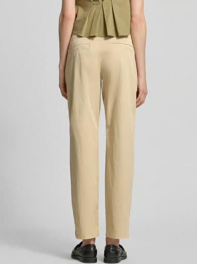 S.Oliver tapered regular waist casual broek beige - Foto 5
