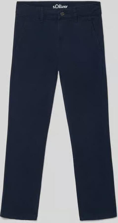 S.Oliver RED LABEL Regular fit chino van katoenmix model 'PETE'