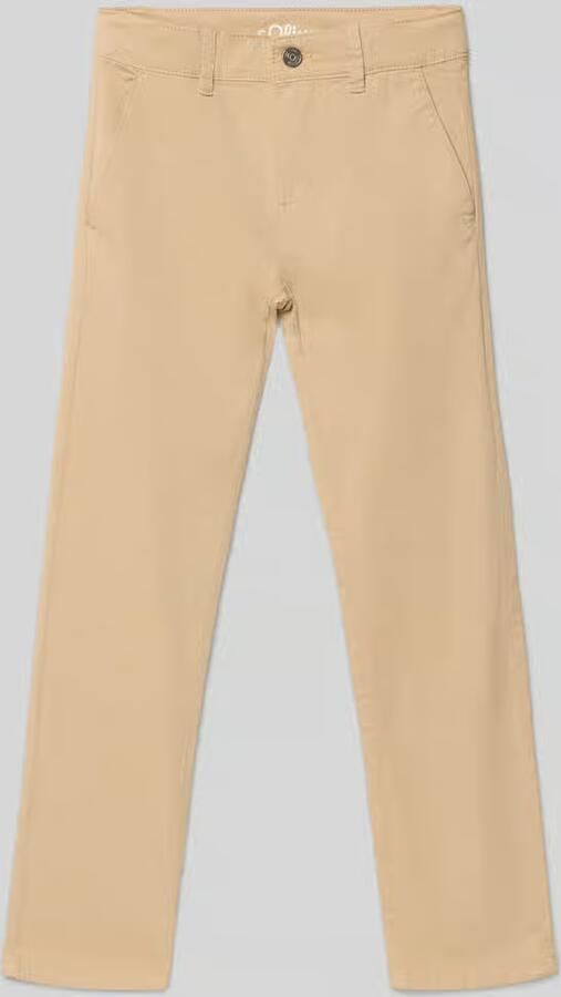 S.Oliver RED LABEL Regular fit chino van katoenmix model 'PETE'