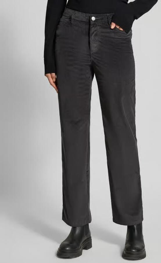 S.Oliver RED LABEL Regular fit corduroy broek met 5-pocketmodel - Foto 2