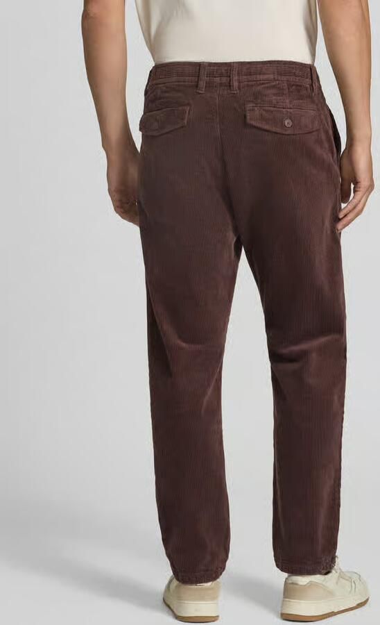 S.Oliver RED LABEL Regular fit corduroy broek met trekkoord bij de taille - Foto 2