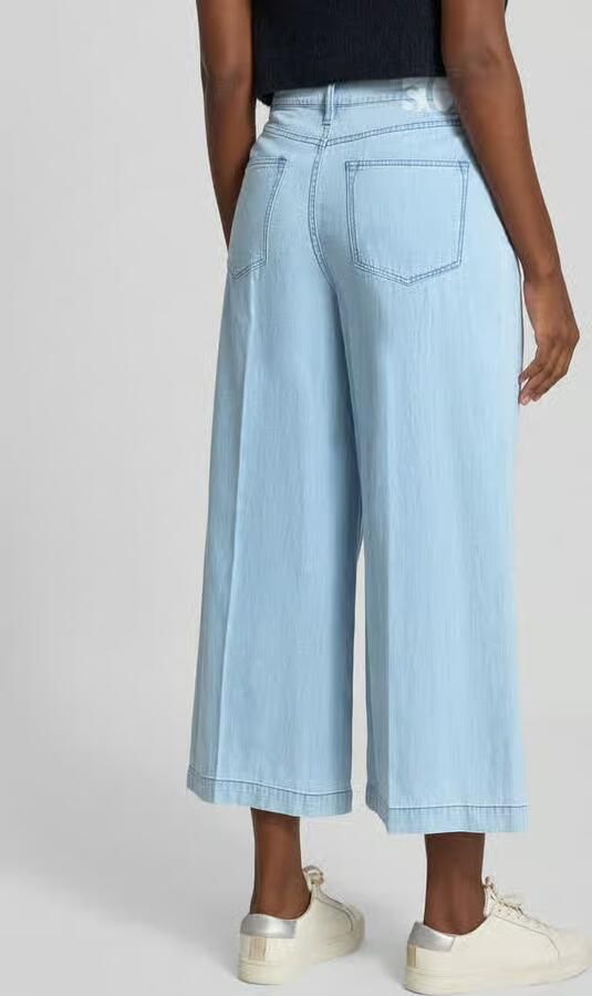 S.Oliver RED LABEL regular fit culotte van puur katoen - Foto 5