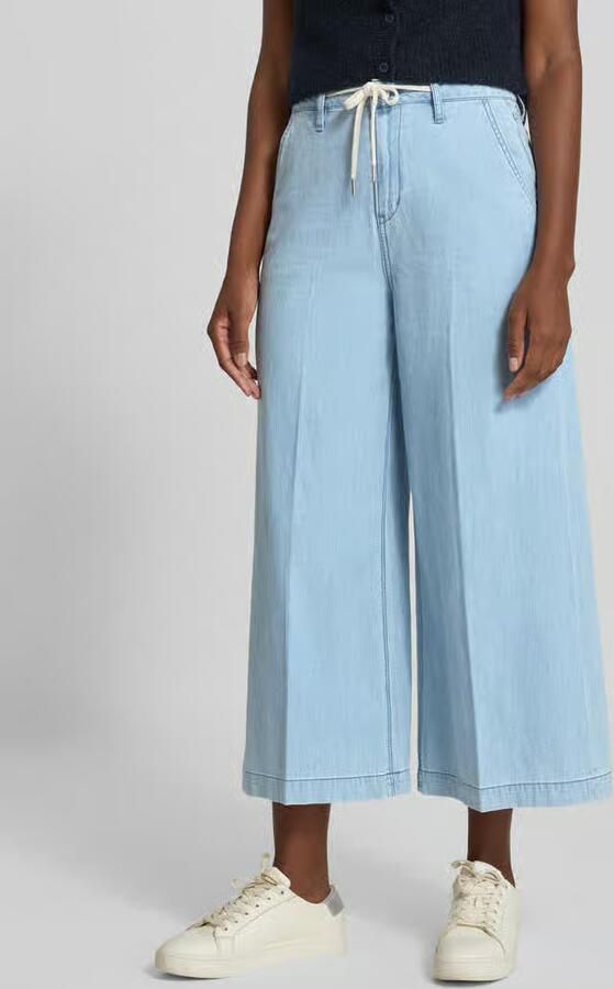 S.Oliver RED LABEL regular fit culotte van puur katoen - Foto 4