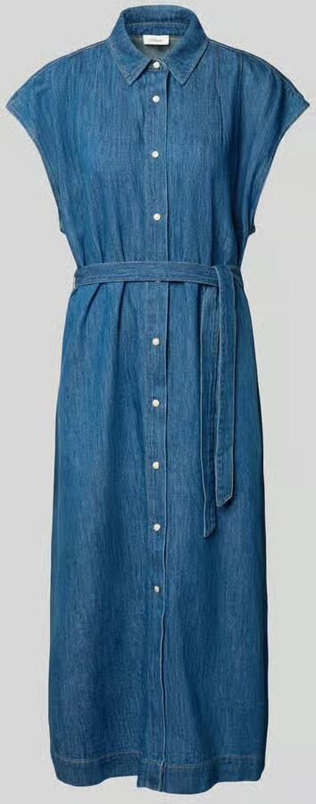 S.Oliver RED LABEL Regular fit denimjurk van puur katoen - Foto 4