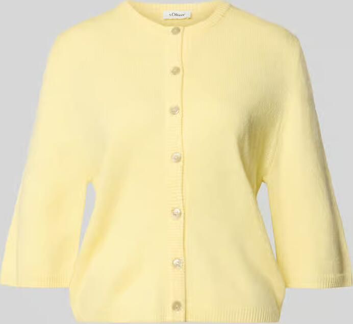 S.Oliver RED LABEL regular fit gebreid jack met alpaca-anteil - Foto 2