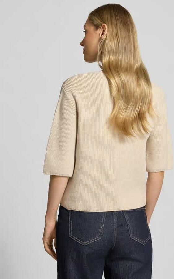 S.Oliver RED LABEL regular fit gebreid jack van katoenmix - Foto 5