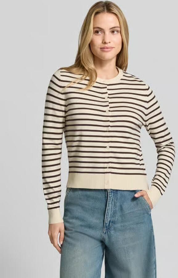 S.Oliver RED LABEL Regular fit gebreid jack van viscosemix - Foto 3