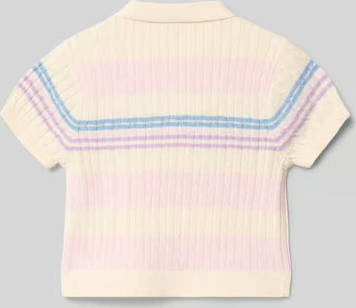 S.Oliver RED LABEL regular fit gebreid shirt van katoenmix - Foto 5