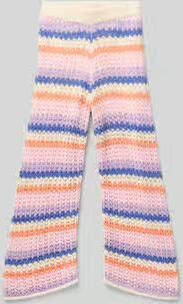S.Oliver RED LABEL regular fit gebreide broek van katoenmix