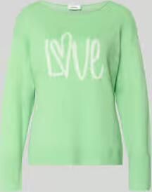 S.Oliver RED LABEL Regular fit gebreide pullover met katoen-aandeel model 'LOVE'