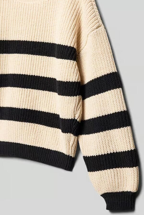 S.Oliver RED LABEL Regular fit gebreide pullover met kraag met ronde hals - Foto 2