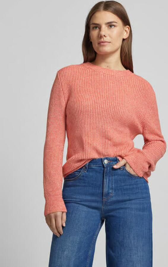 S.Oliver RED LABEL Regular fit gebreide pullover met ribboorden - Foto 2