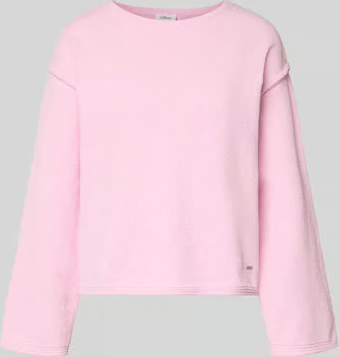 S.Oliver RED LABEL Regular fit gebreide pullover van bijzonder zacht materiaal - Foto 4