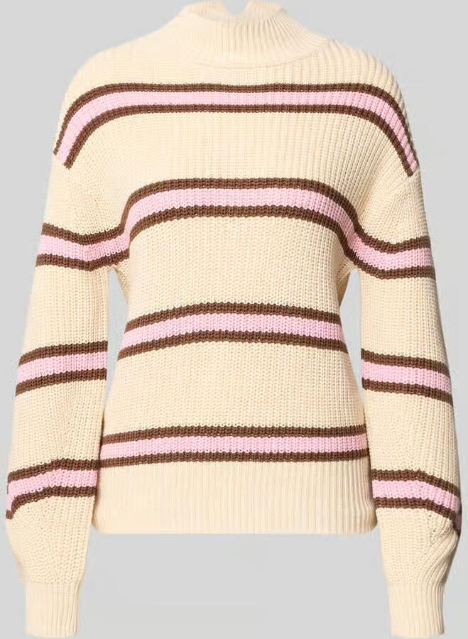 S.Oliver RED LABEL Regular fit gebreide pullover van katoenmix - Foto 5