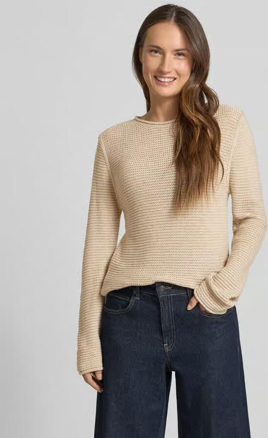 S.Oliver RED LABEL Regular fit gebreide pullover van katoenmix - Foto 5
