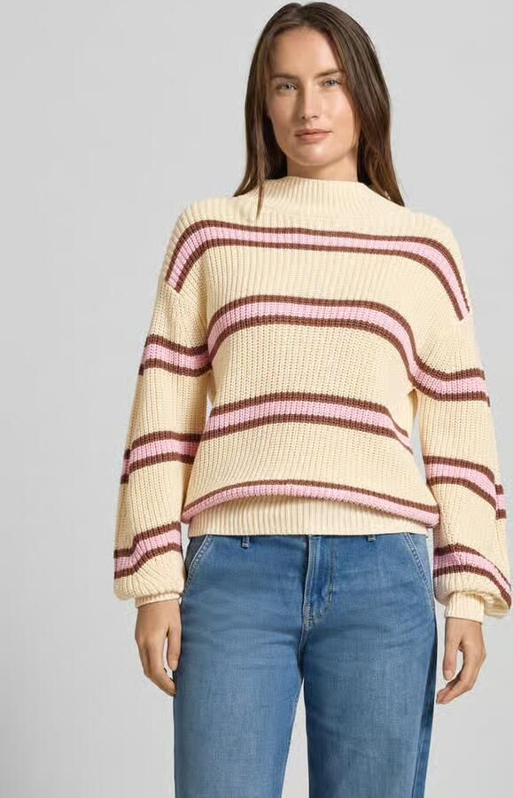 S.Oliver RED LABEL regular fit gebreide pullover van katoenmix - Foto 7