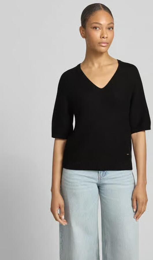 S.Oliver RED LABEL regular fit gebreide pullover van katoenmix - Foto 3
