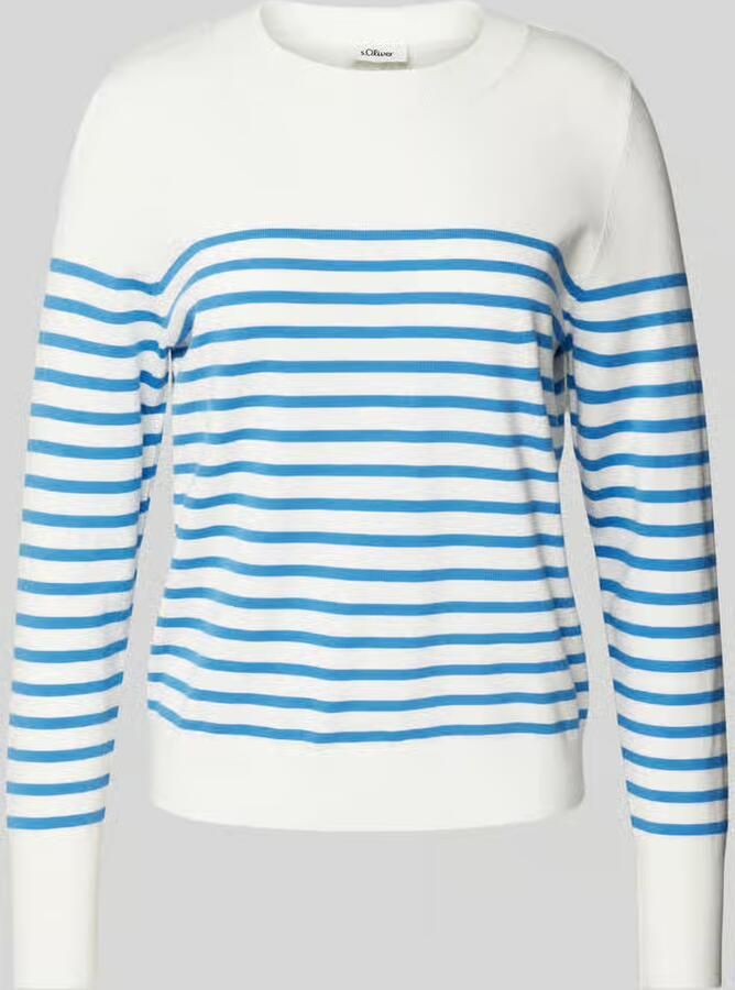 S.Oliver RED LABEL Regular fit gebreide pullover van viscosemix
