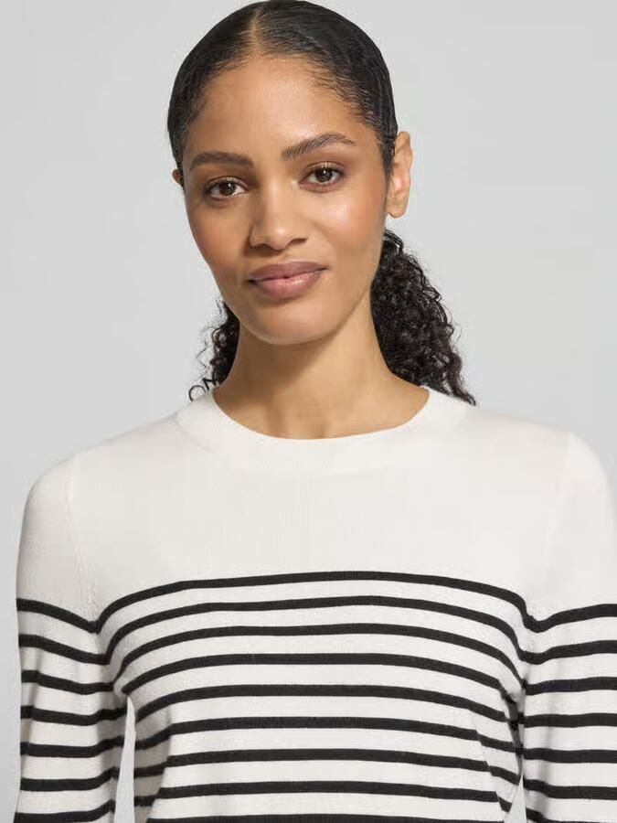 S.Oliver RED LABEL Regular fit gebreide pullover van viscosemix - Foto 5