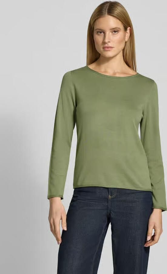 S.Oliver RED LABEL Regular Fit gebreide trui van katoen-viscosemix - Foto 6