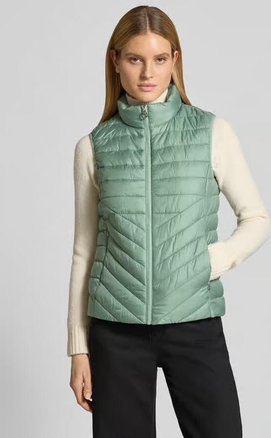 S.Oliver RED LABEL Regular Fit gewatteerde bodywarmer met ritszakken - Foto 2