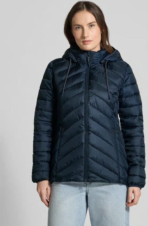 S.Oliver RED LABEL Regular Fit gewatteerde jas met afneembare capuchon - Foto 4