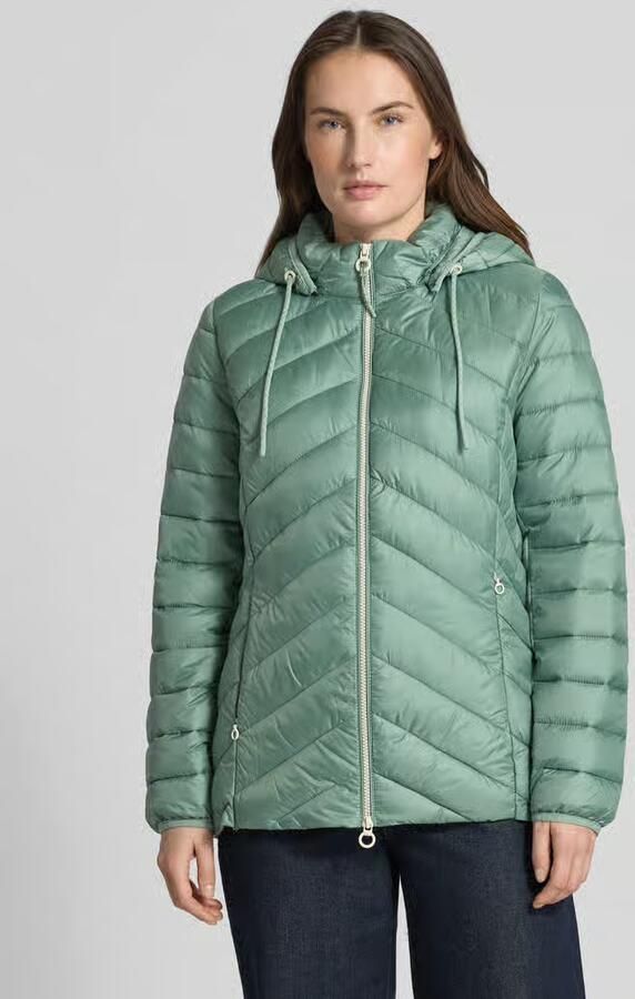 S.Oliver RED LABEL Regular Fit gewatteerde jas met afneembare capuchon - Foto 7