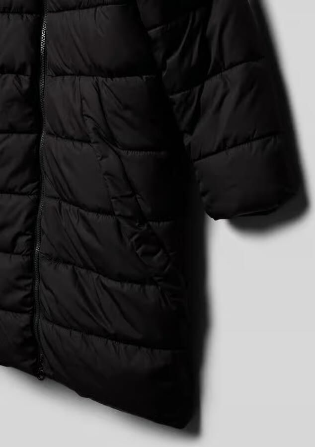 S.Oliver RED LABEL Regular fit gewatteerde lange jas met capuchon - Foto 2