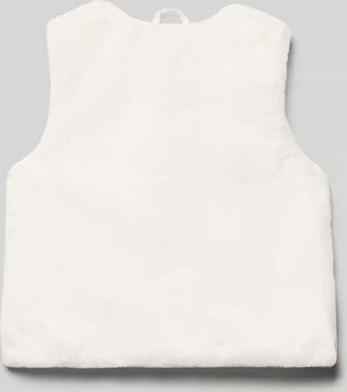 S.Oliver RED LABEL Regular fit gilet van imitatiebont met haakjessluiting