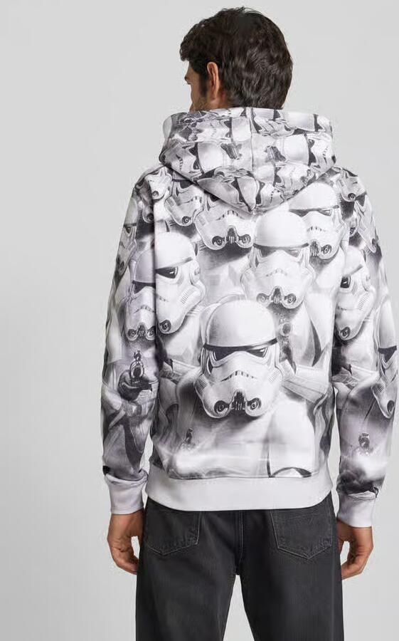 S.Oliver RED LABEL Regular fit hoodie met Starwars -artwork