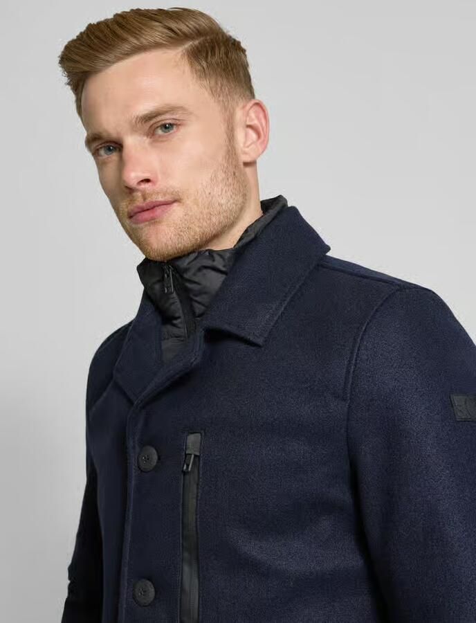 S.Oliver RED LABEL Regular fit jack in dubbele-laagjeslook