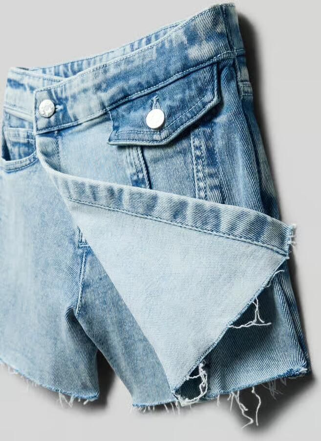 S.Oliver RED LABEL regular fit jeans-skort van katoenmix