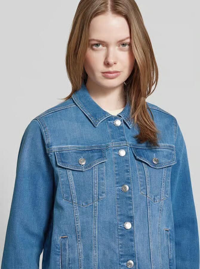 S.Oliver RED LABEL Regular fit jeansjack van katoenmix