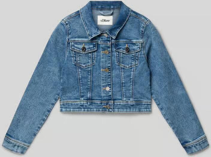 S.Oliver RED LABEL regular fit jeansjack van katoenmix - Foto 5