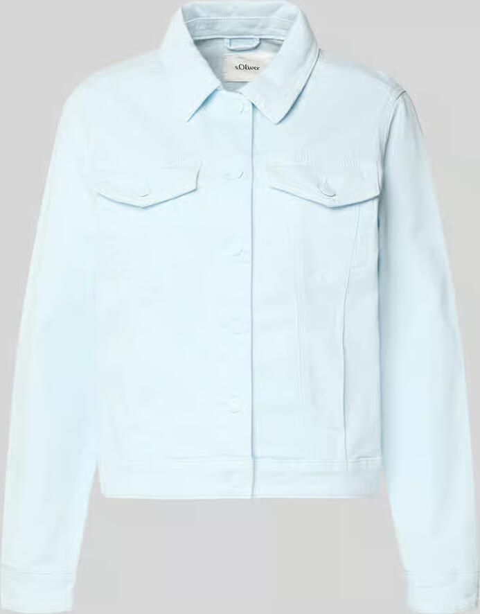 S.Oliver RED LABEL regular fit jeansjack van katoenmix - Foto 2
