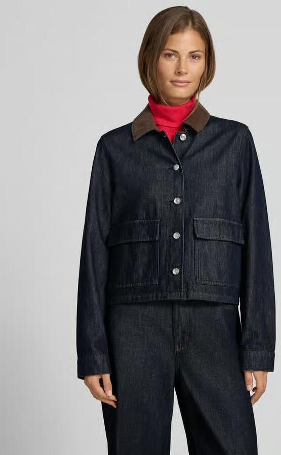 S.Oliver RED LABEL Regular fit jeansjack van puur katoen - Foto 5