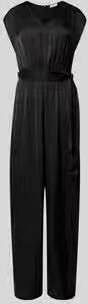 S.Oliver RED LABEL regular fit jumpsuit met tailleriem om te strikken - Foto 4