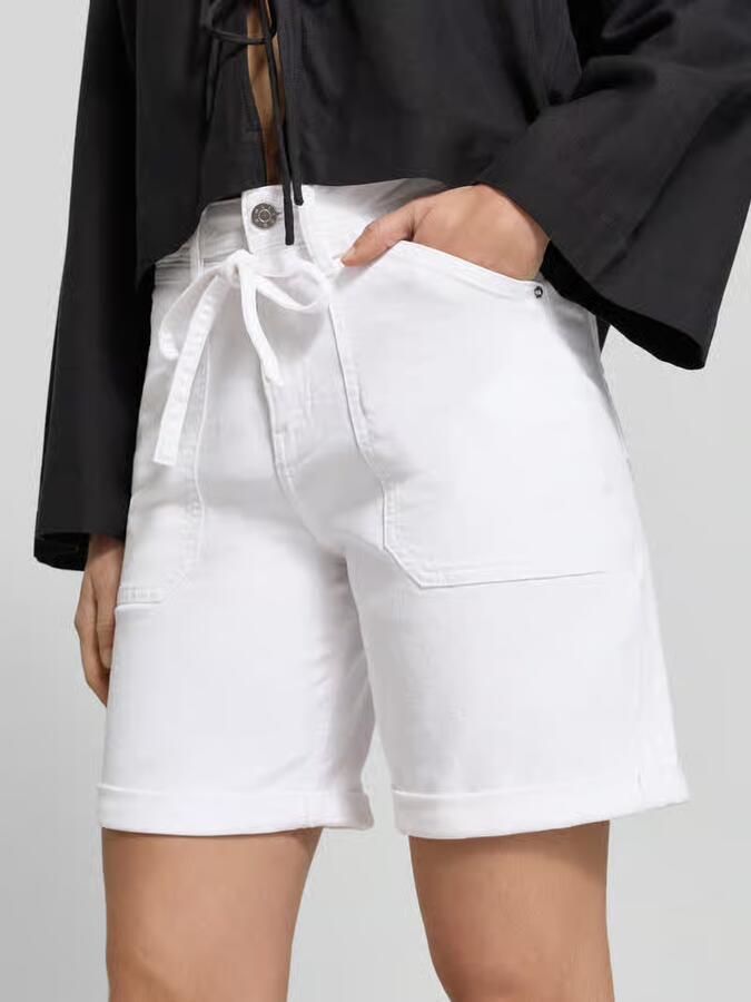 S.Oliver RED LABEL regular fit korte jeans van katoenmix - Foto 3