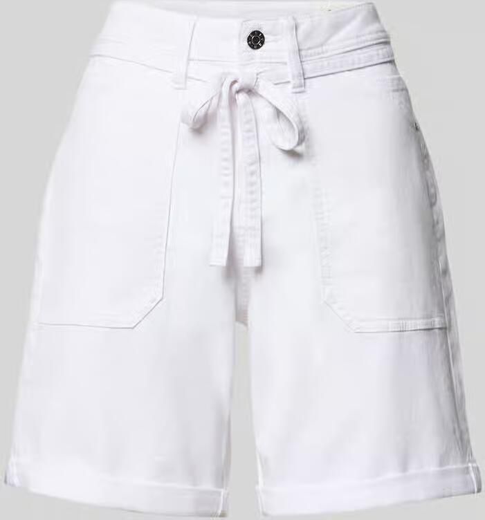 S.Oliver RED LABEL regular fit korte jeans van katoenmix - Foto 4