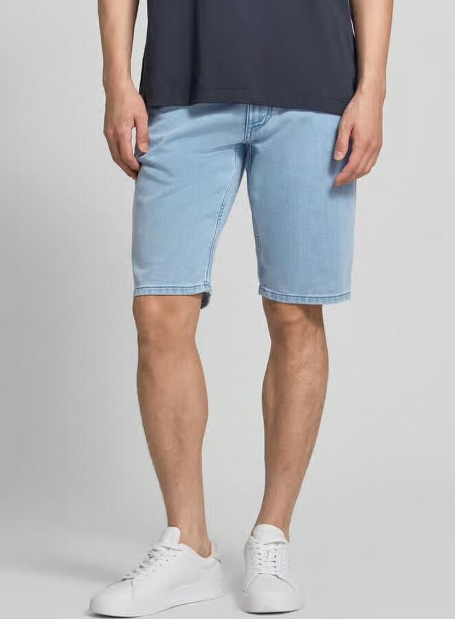 S.Oliver RED LABEL regular fit korte jeans van katoenmix - Foto 5