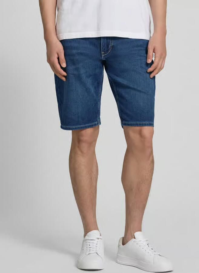 S.Oliver RED LABEL regular fit korte jeans van katoenmix - Foto 6