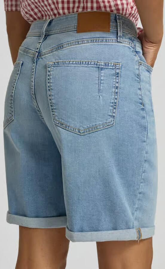 S.Oliver RED LABEL regular fit korte jeans van katoenmix model 'SURI' - Foto 5