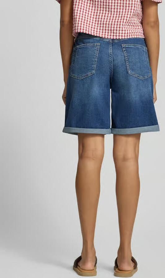 S.Oliver RED LABEL regular fit korte jeans van katoenmix model 'SURI' - Foto 3