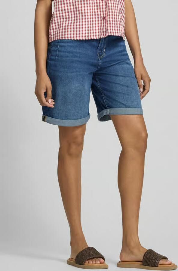 S.Oliver RED LABEL regular fit korte jeans van katoenmix model 'SURI' - Foto 5