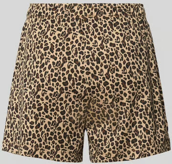 S.Oliver RED LABEL Regular fit korte pyjamabroek van een mix van katoen en viscose