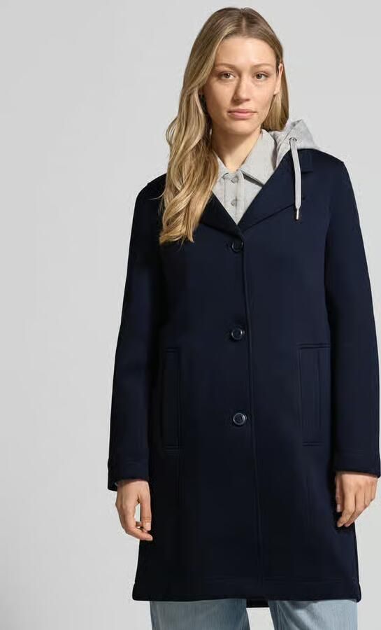 S.Oliver RED LABEL Regular fit lange jas met capuchon - Foto 2