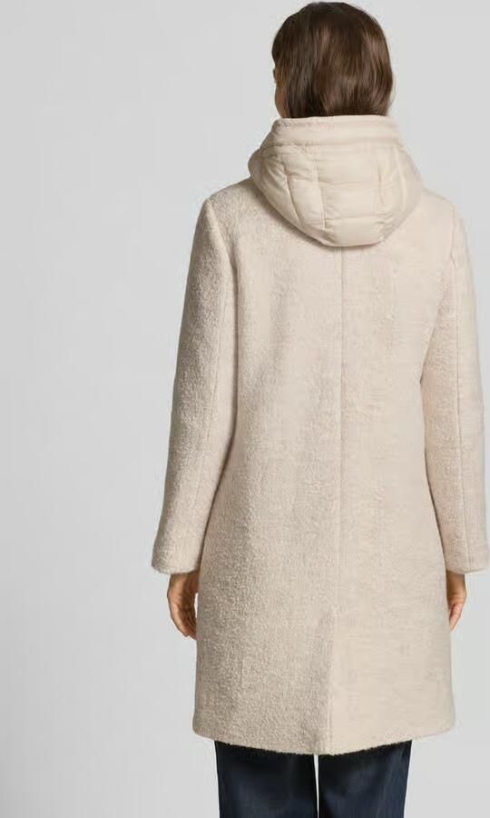 S.Oliver RED LABEL Regular fit lange jas met wol