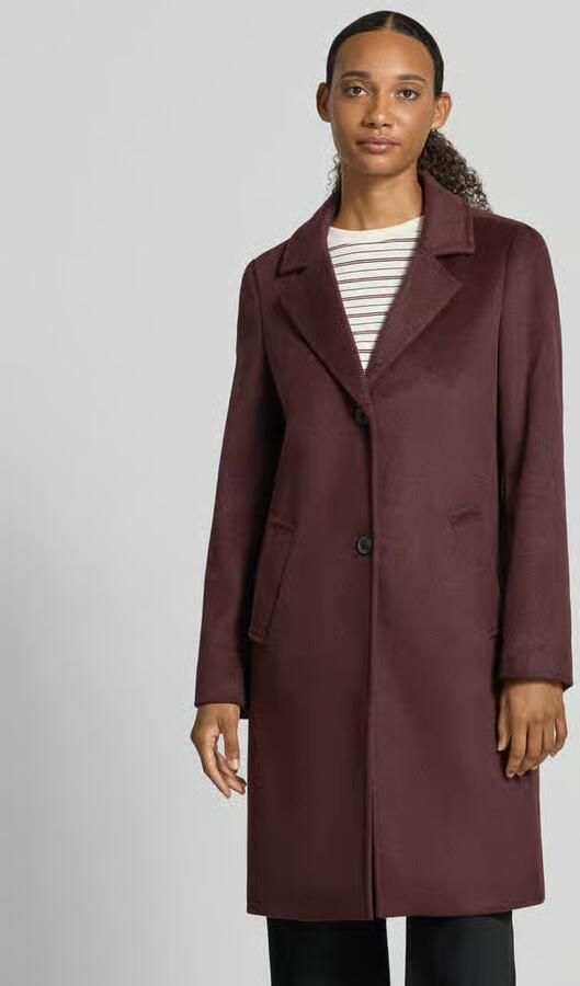 S.Oliver RED LABEL Regular fit lange jas met wol - Foto 2
